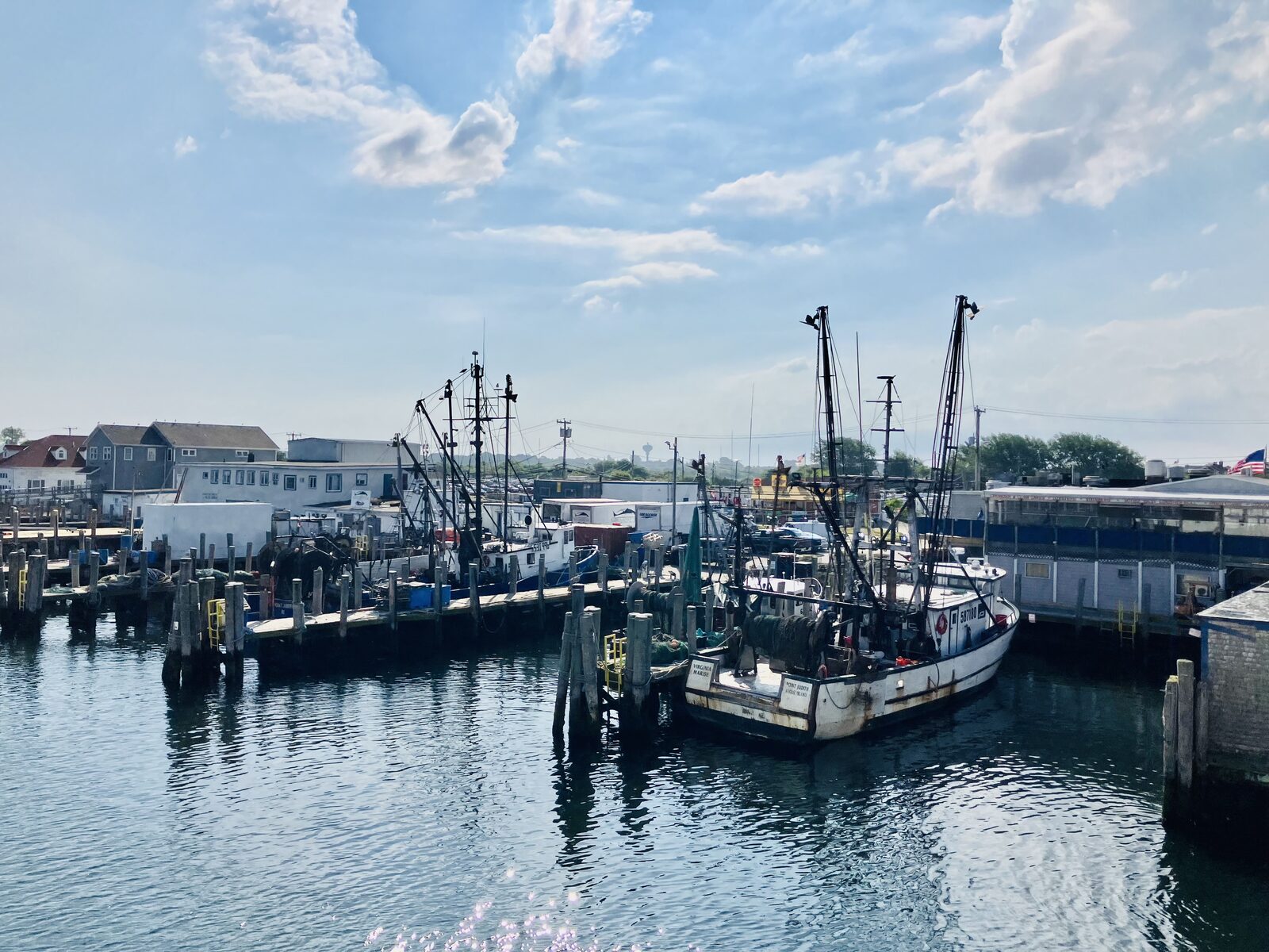 Harbor near Westerly and Point Judith, Rhode Island
