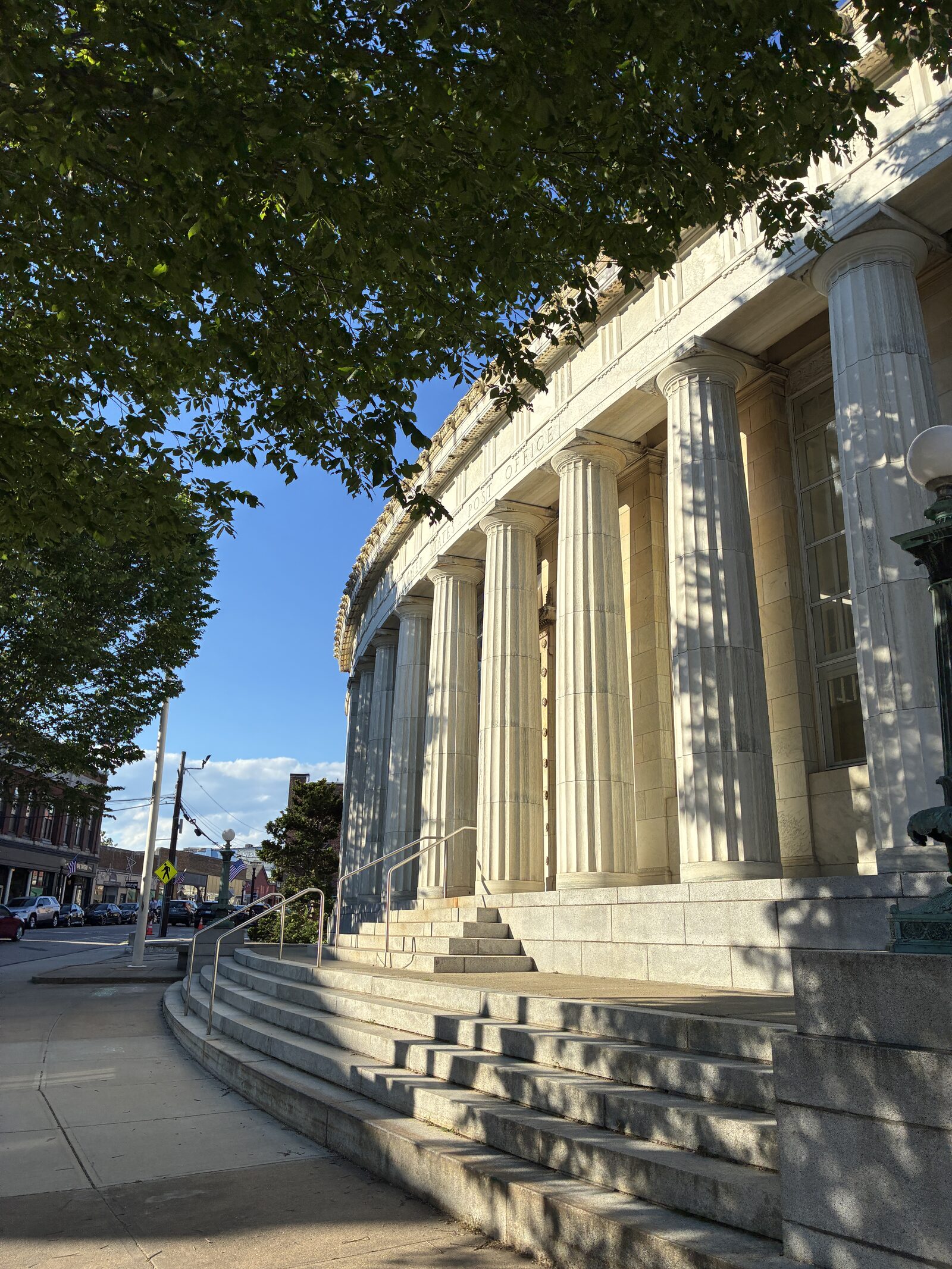 Historic post office in Westerly, Rhode Island